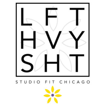 STUDIO FIT CHICAGO - LFT HVY SHT - WOMEN'S FITTED T-SHIRT - 4CHQTK Design