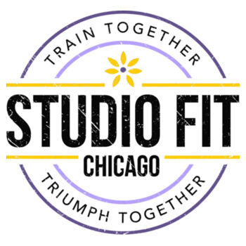 STUDIO FIT CHICAGO - TRIUMPH TOGETHER - WOMEN'S CROPPED T-SHIRT - $Y3NKWG$ Design