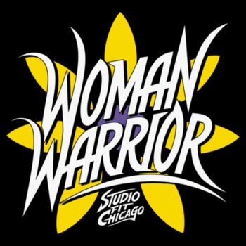 WOMAN WARRIOR - WOMEN'S FITTED TANK TOP - $W56FX1$ Design