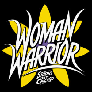 WOMAN WARRIOR - WOMEN'S FITTED T-SHIRT - $W56FX1$ Design