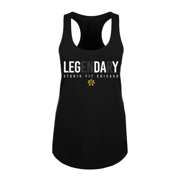 LEGENDARY LEG DAY - WOMEN'S FITTED TANK - $HZK4F6$ Thumbnail