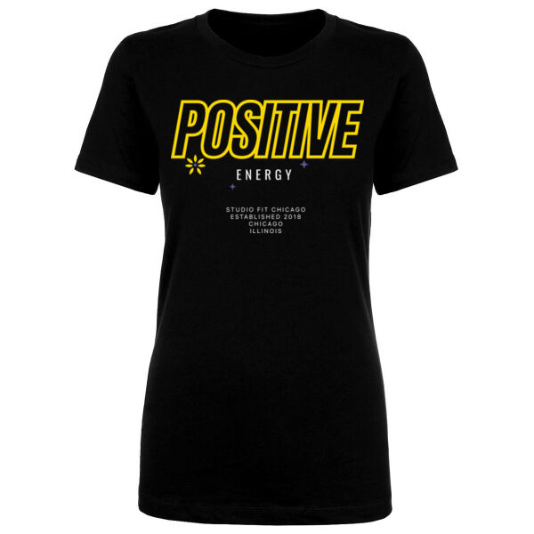 POSITIVE ENERGY - WOMEN'S FITTED T-SHIRT Thumbnail