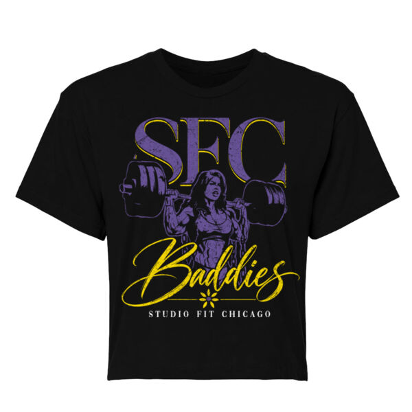 SFC BADDIES - WOMEN'S CROP T-SHIRT Thumbnail
