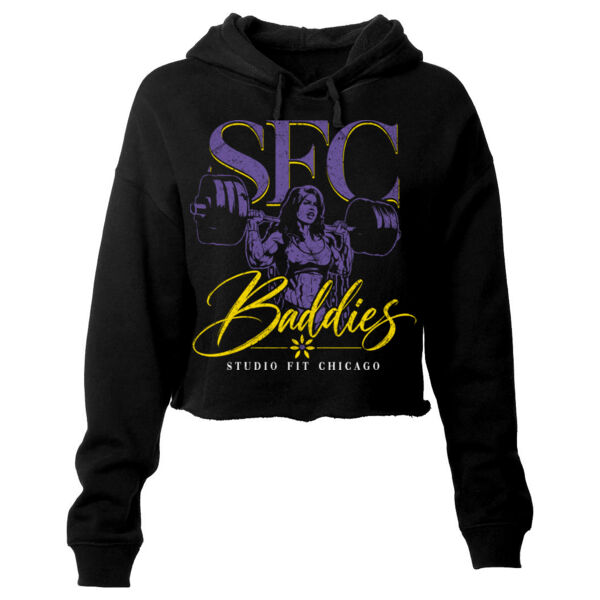 SFC BADDIES - WOMEN'S CROP HOODIE Thumbnail