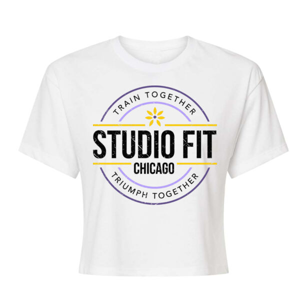 STUDIO FIT CHICAGO - TRIUMPH TOGETHER - WOMEN'S CROPPED T-SHIRT - $Y3NKWG$ Thumbnail