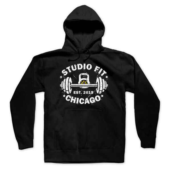 STUDIO FIT CHICAGO - VINTAGE - UNISEX/OVERSIZED HOODIE - $E76FTH$ Thumbnail