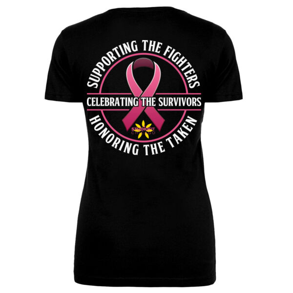 SUPPORTING THE FIGHTERS - WOMEN'S FITTED T-SHIRT - $Q6AZ72$ Thumbnail