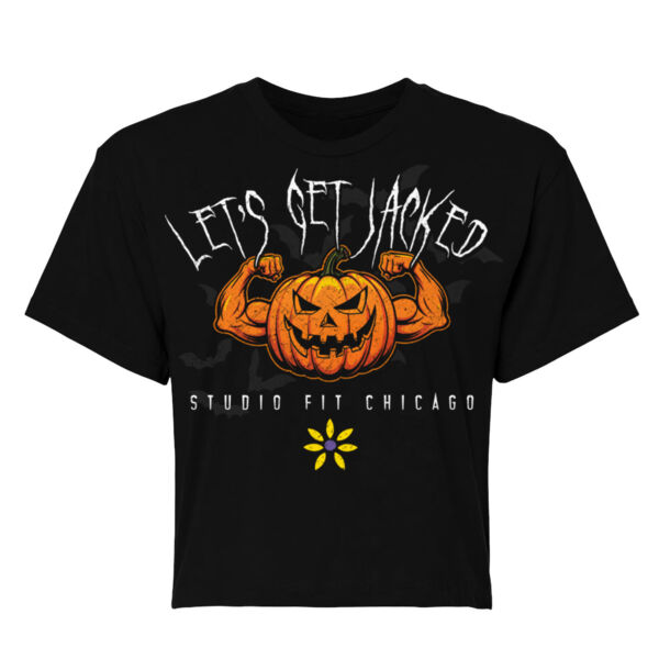 LET'S GET JACKED - WOMEN'S CROP T-SHIRT - $ZQ48TP$ Thumbnail