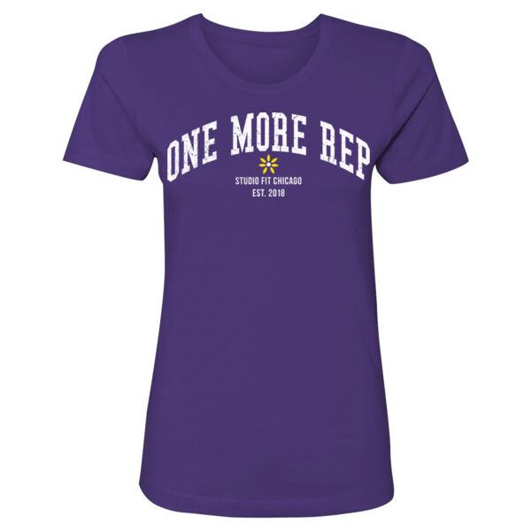 ONE MORE REP - WOMEN'S FITTED T-SHIRT - $TDW3EH$ Thumbnail