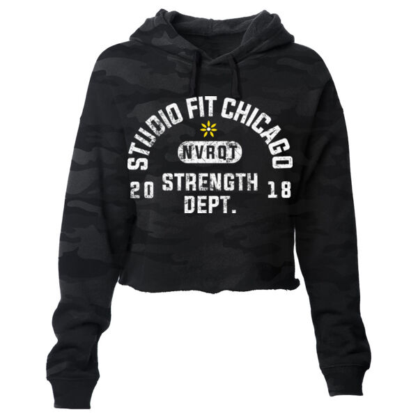 NVRQT - WOMEN'S CROP HOODIE - $5YGADE$ Thumbnail