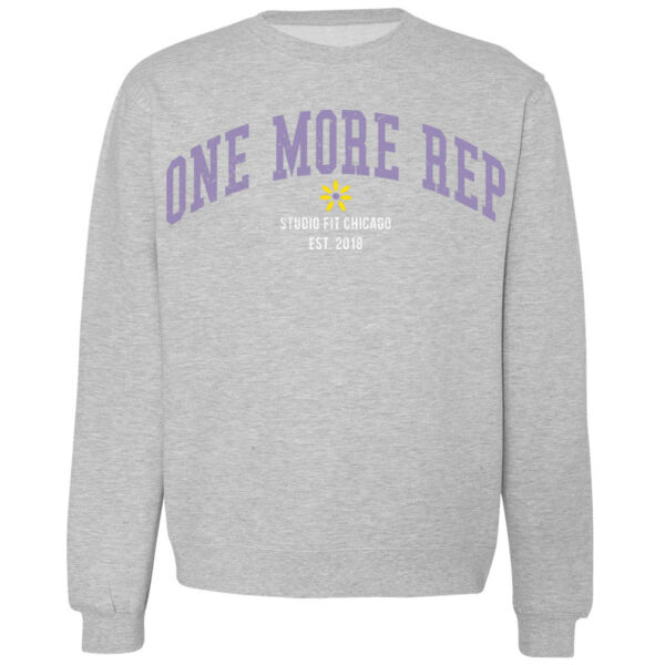 ONE MORE REP - UNISEX/OVERSIZED CREWNECK SWEATSHIRT - $P284FT$ Thumbnail